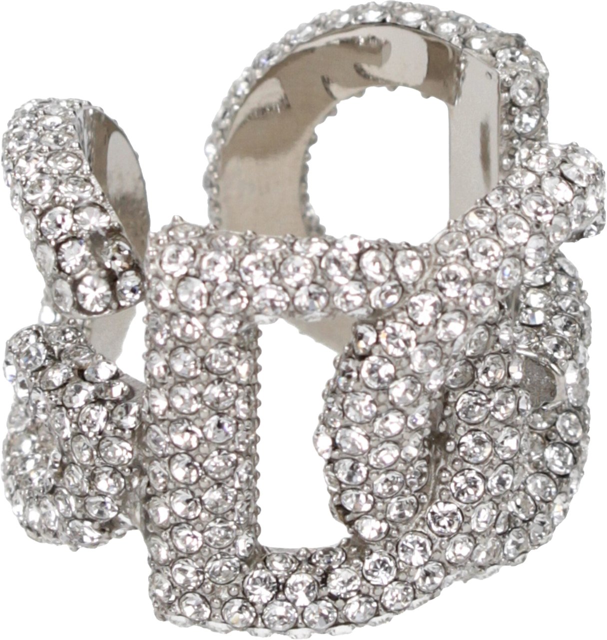 Dolce & Gabbana Dolce & Gabbana Gray Brass Ring Grijs