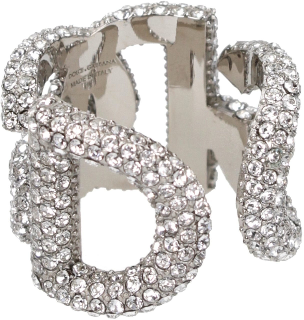 Dolce & Gabbana Dolce & Gabbana Gray Brass Ring Grijs