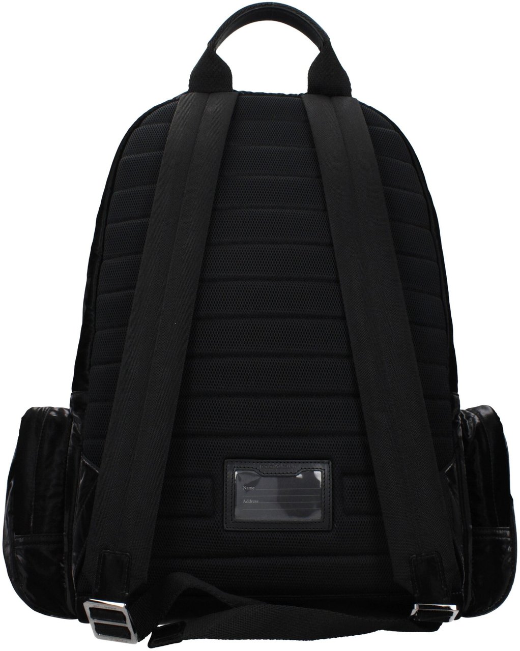 Dolce & Gabbana Dolce & Gabbana Black Nylon Backpack Zwart