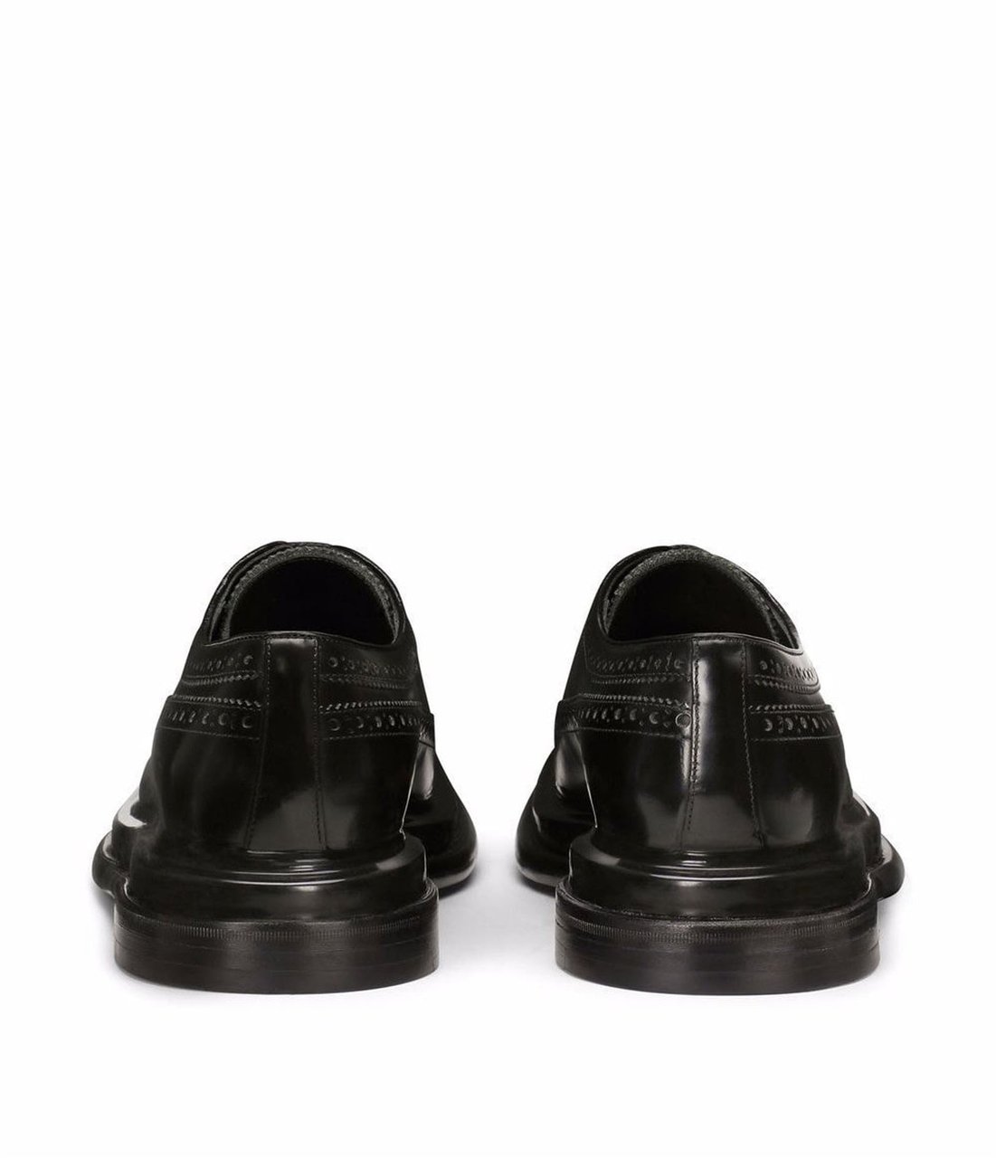 Dolce & Gabbana Dolce & Gabbana Leather Derbies Zwart