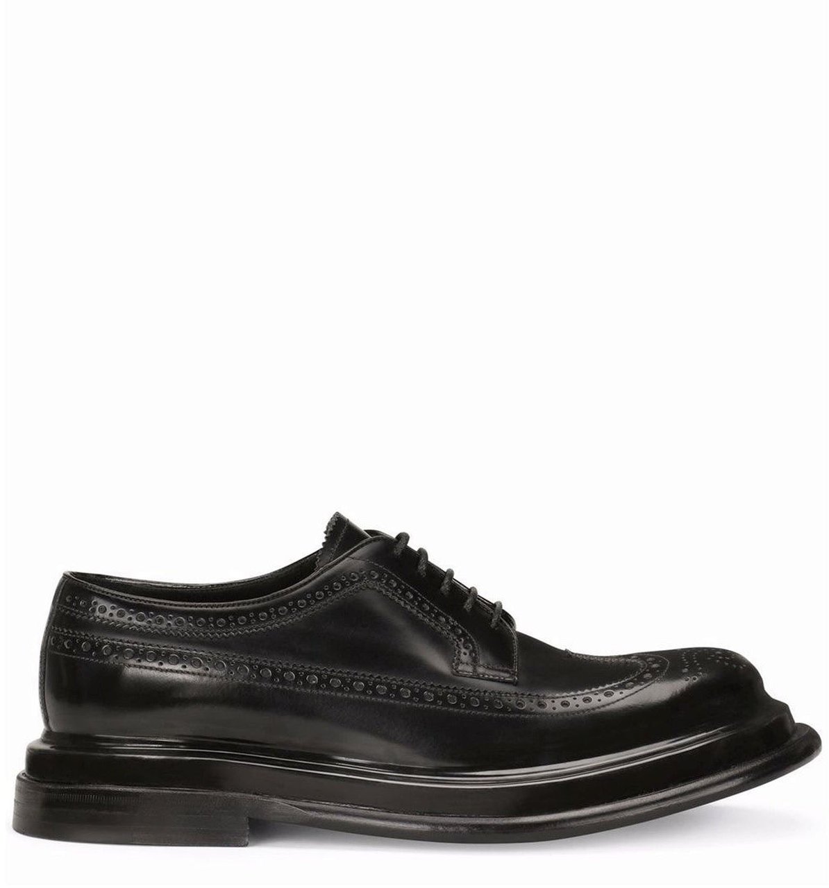 Dolce & Gabbana Dolce & Gabbana Leather Derbies Zwart