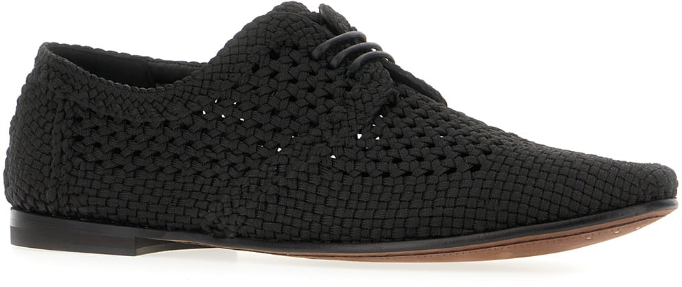 Dolce & Gabbana Dolce&gabbana Black viscose loafers Zwart