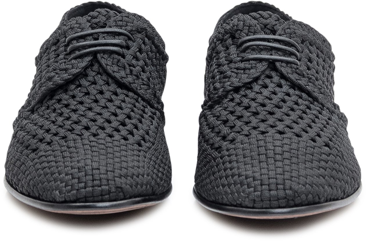 Dolce & Gabbana Derby Intreccio Zwart