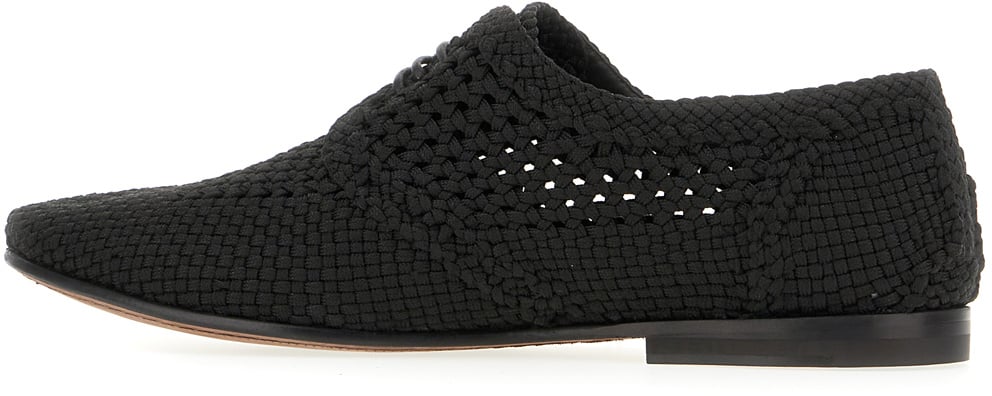 Dolce & Gabbana Dolce&gabbana Black viscose loafers Zwart