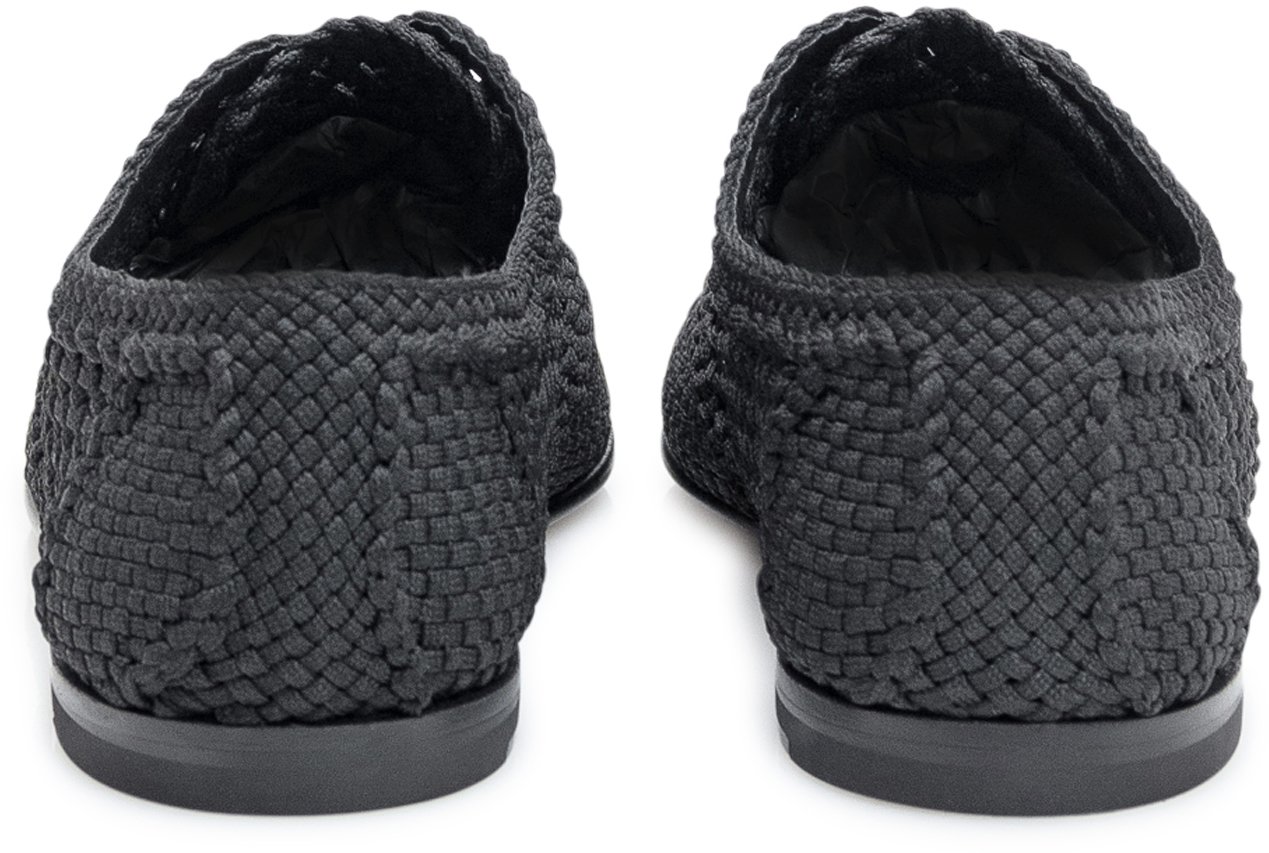 Dolce & Gabbana Derby Intreccio Zwart