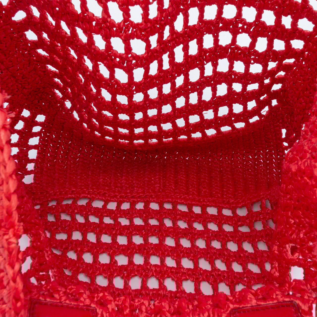 Dolce & Gabbana Raffia Tote Rood