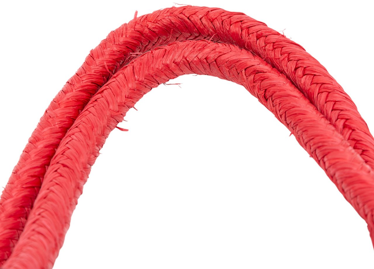 Dolce & Gabbana Raffia Tote Rood