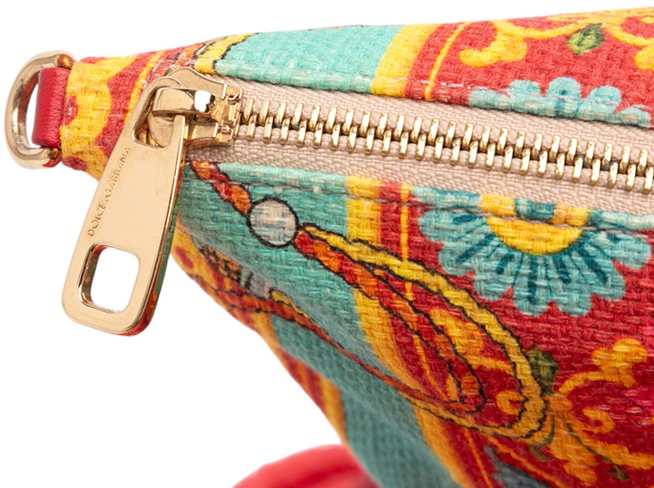 Dolce & Gabbana Raffia Tote Rood