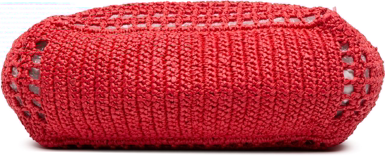 Dolce & Gabbana Raffia Tote Rood