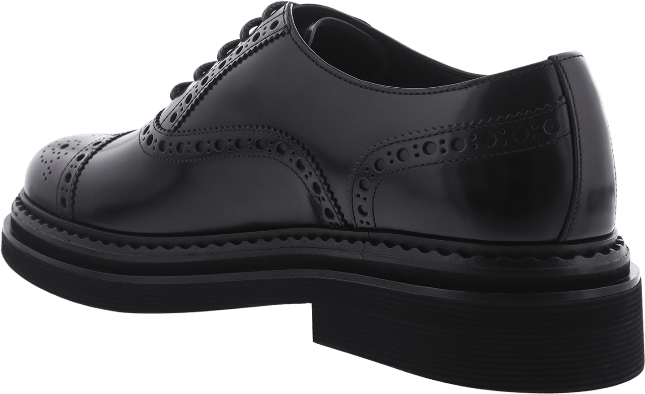 Dolce & Gabbana Heren Brushed Oxfords Zwart Zwart