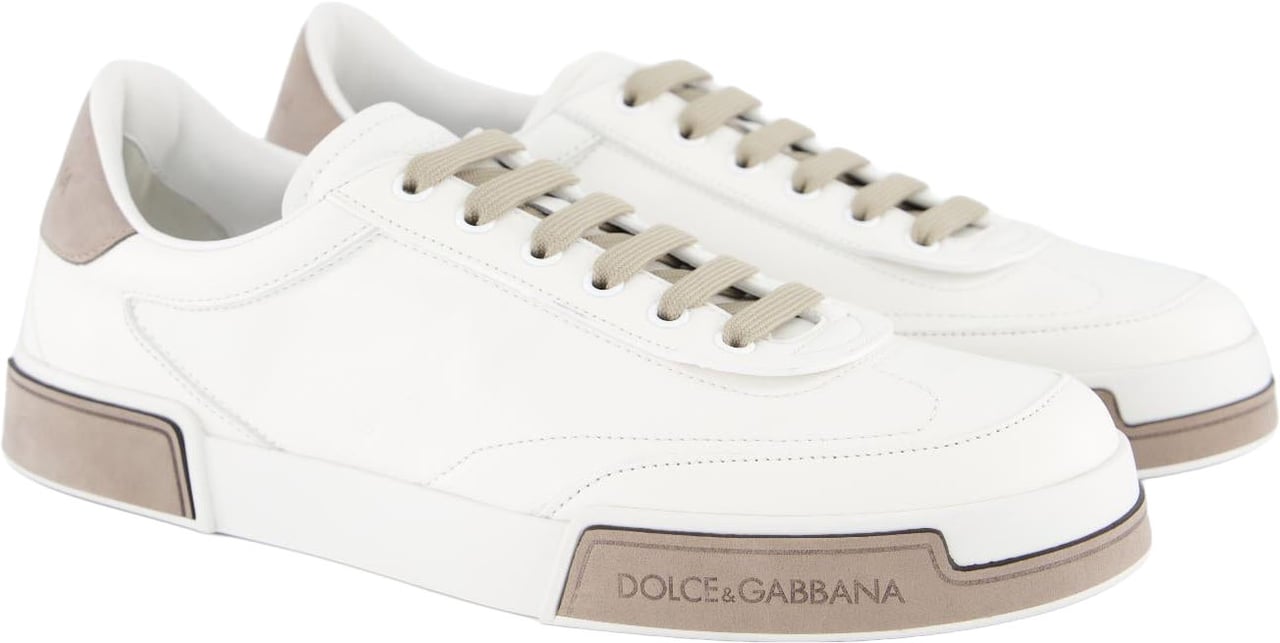 Dolce & Gabbana Heren Oxford Sneaker Wit Wit