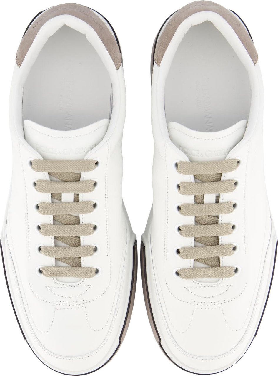 Dolce & Gabbana Heren Oxford Sneaker Wit Wit