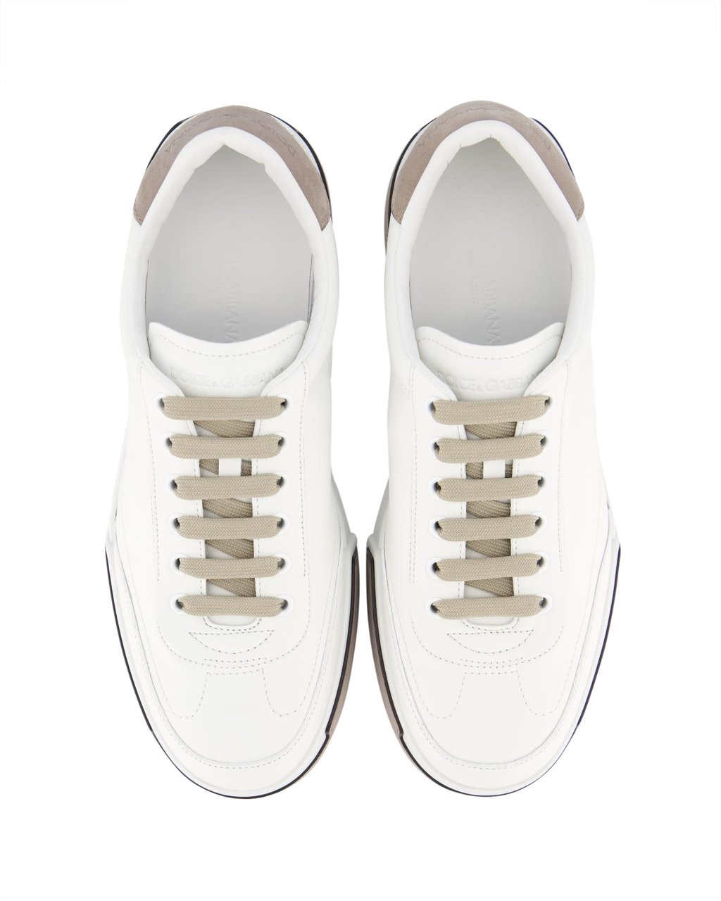 Dolce & Gabbana Heren Oxford Sneaker Wit Wit