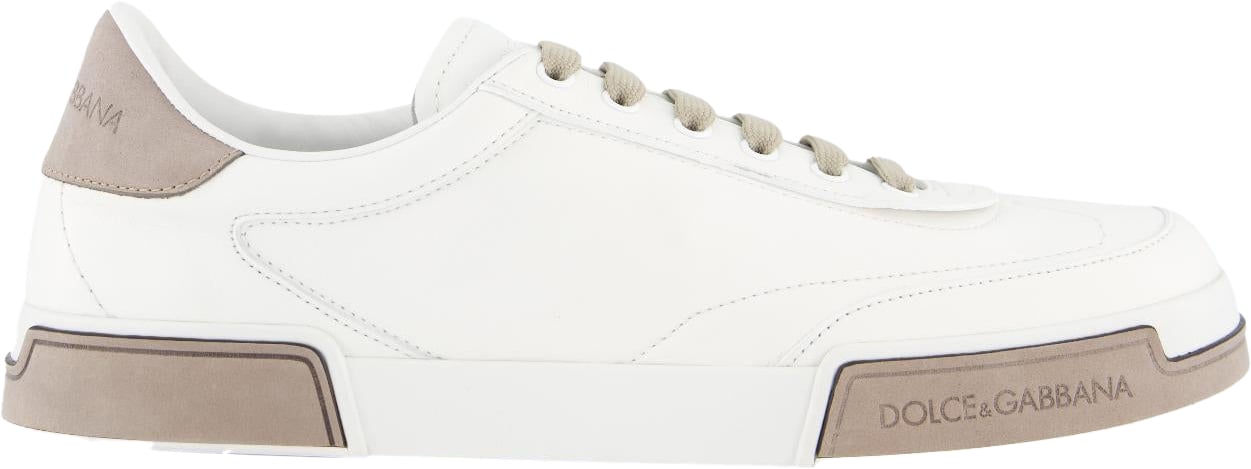 Dolce & Gabbana Heren Oxford Sneaker Wit Wit