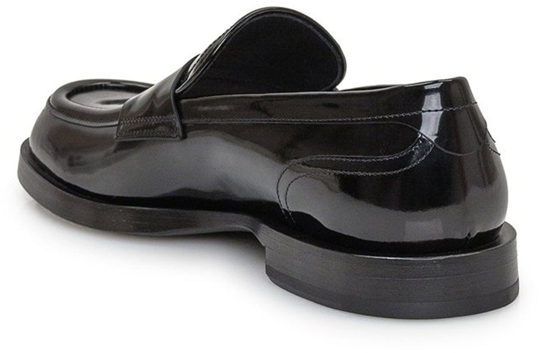 Dolce & Gabbana Dolce & Gabbana Leather Loafers Zwart
