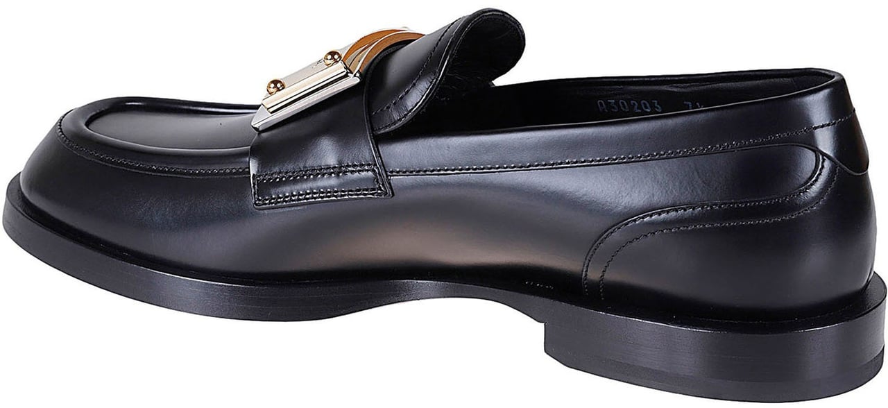 Dolce & Gabbana Dolce&Gabbana Leather Loafers Zwart