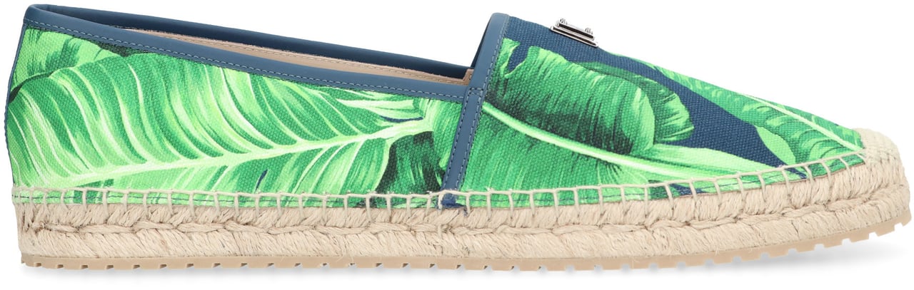 Dolce & Gabbana Canvas espadrilles Blauw