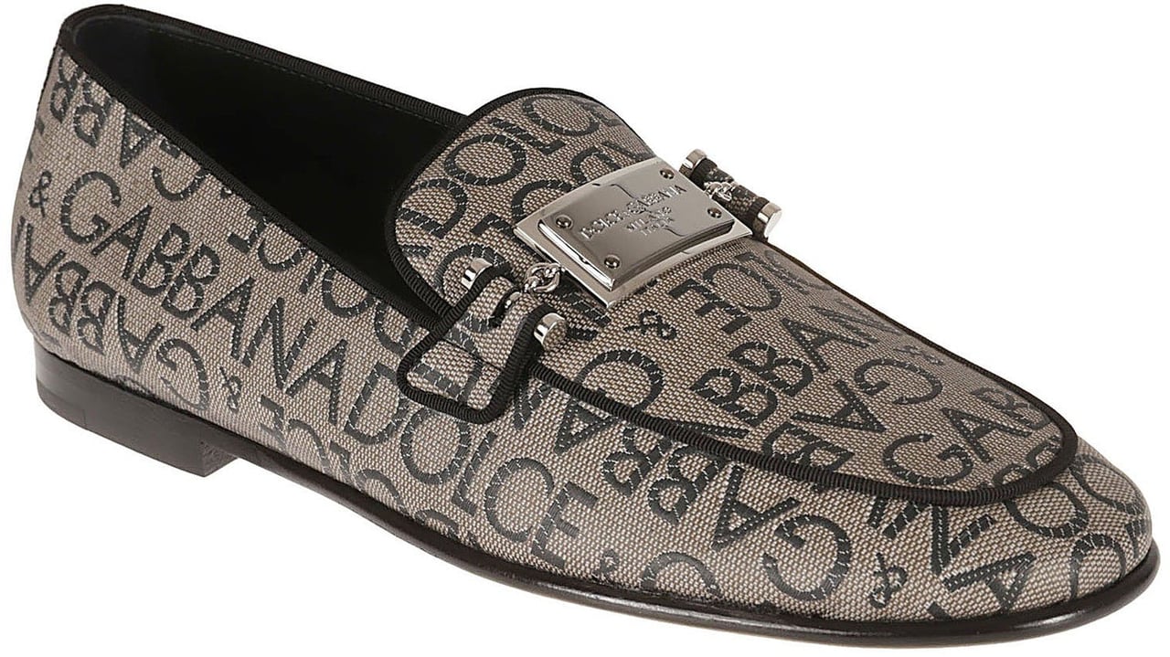 Dolce & Gabbana Dolce & Gabbana Jaquard Loafers Bruin