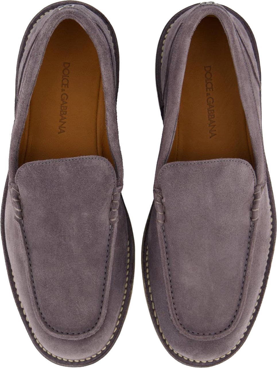 Dolce & Gabbana Dolce&Gabbana Heren Dolce & Gabbana Slippers loafers Grijs