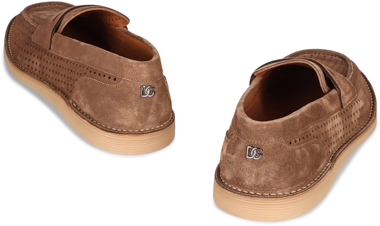 Dolce & Gabbana Suede loafers Bruin