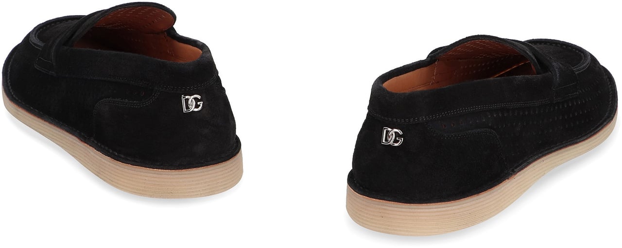 Dolce & Gabbana Leather loafers Zwart