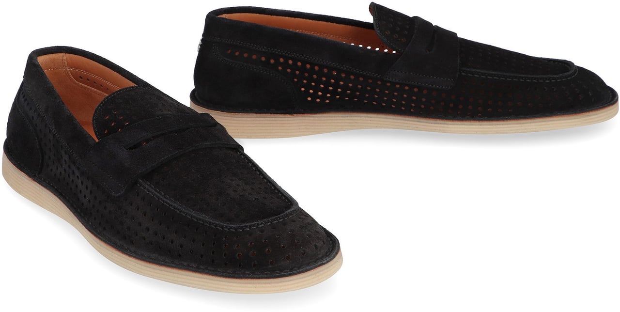 Dolce & Gabbana Leather loafers Zwart