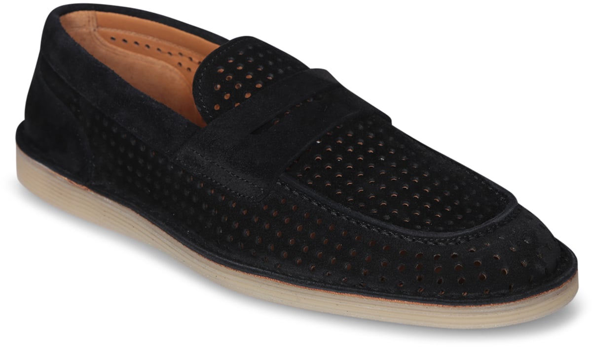 Dolce & Gabbana DOLCE & GABBANA Black Loafers Zwart