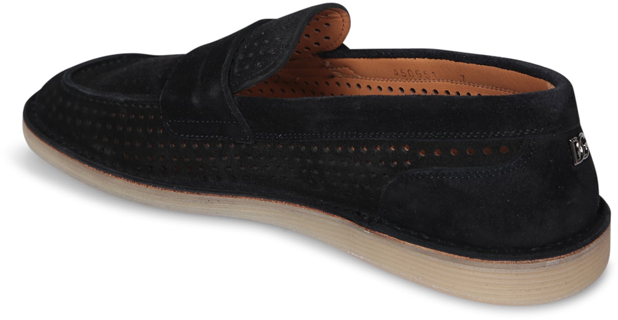 Dolce & Gabbana DOLCE & GABBANA Black Loafers Zwart