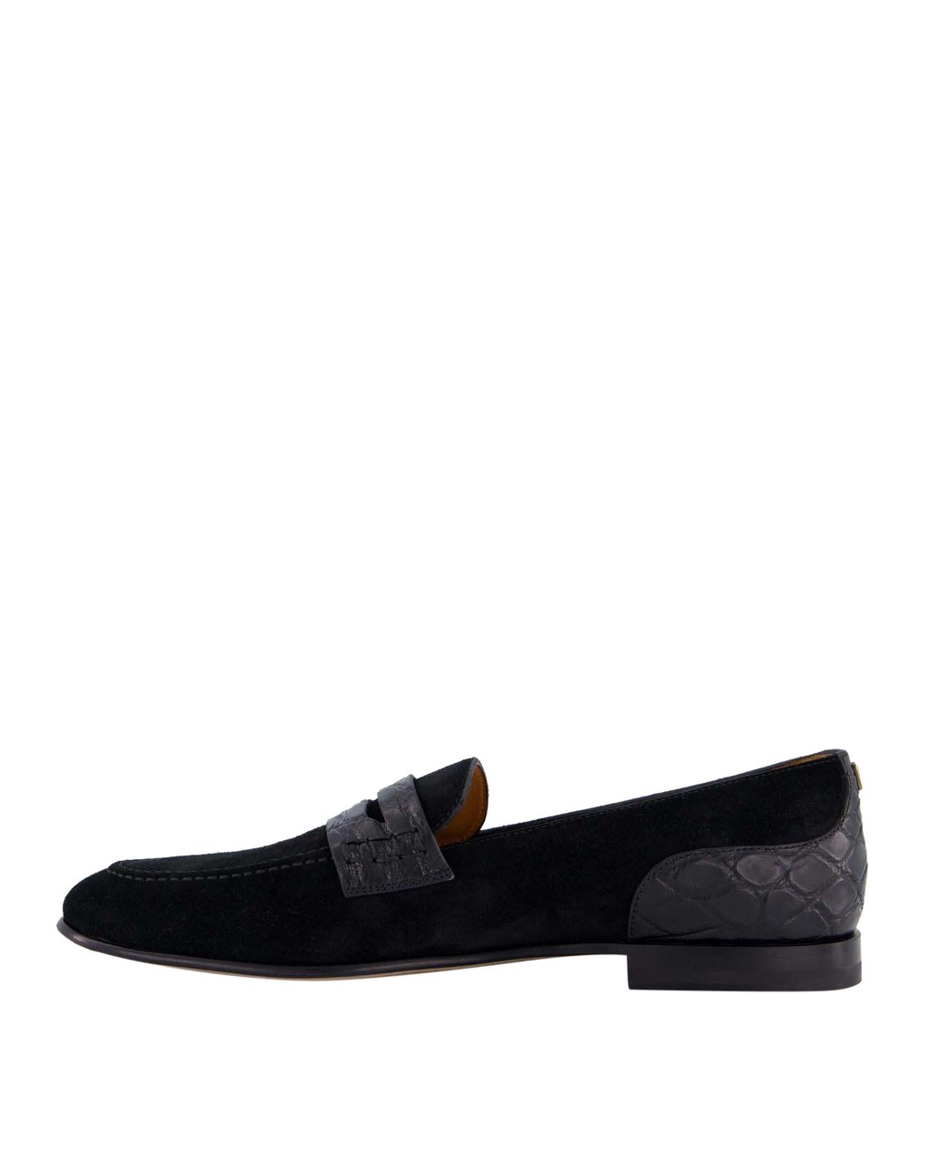 Dolce & Gabbana Heren DG Plaque Loafer Zwart Zwart