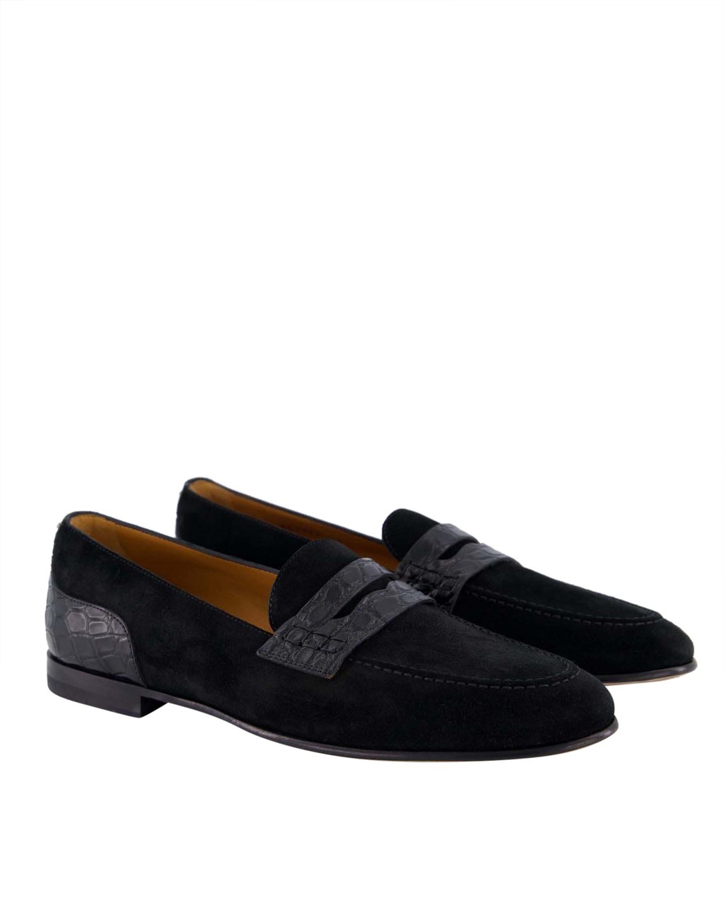 Dolce & Gabbana Heren DG Plaque Loafer Zwart Zwart