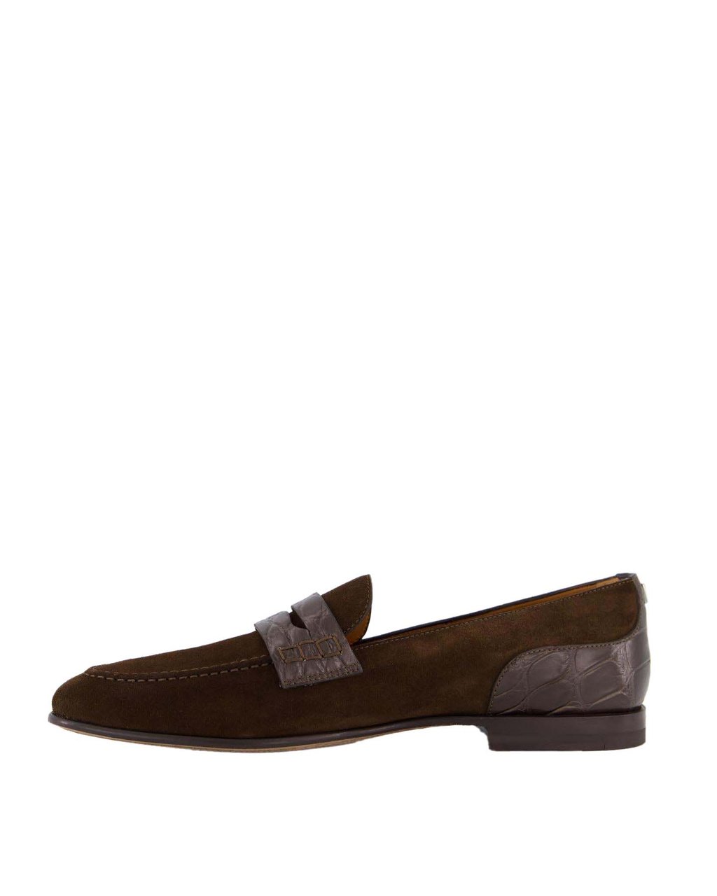 Dolce & Gabbana Heren DG Plaque Loafers Bruin Bruin