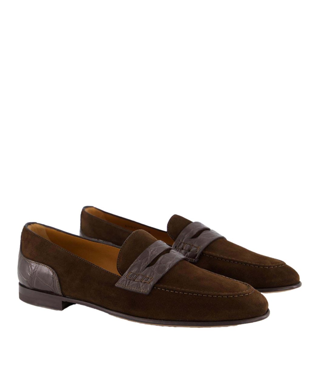 Dolce & Gabbana Heren DG Plaque Loafers Bruin Bruin