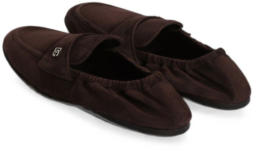 Dolce & Gabbana Flat Shoes Cacao Bruin