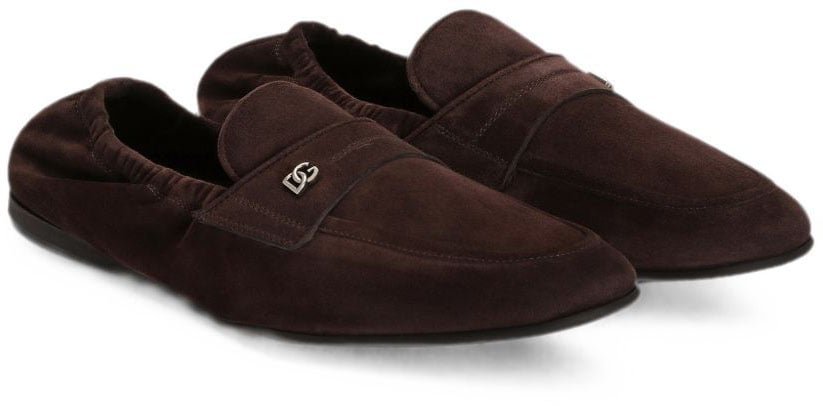 Dolce & Gabbana Flat Shoes Cacao Bruin