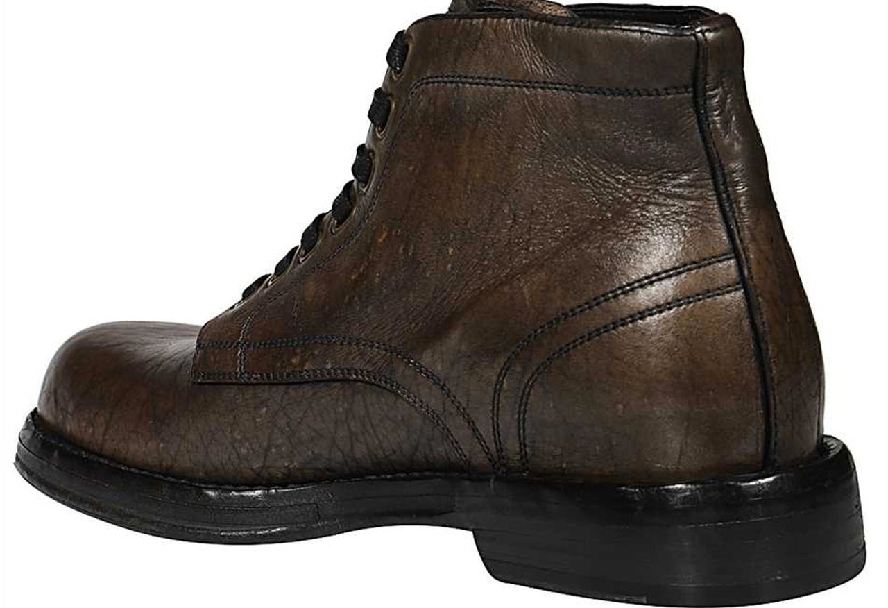 Dolce & Gabbana Dolce & Gabbana Leather Boots Bruin