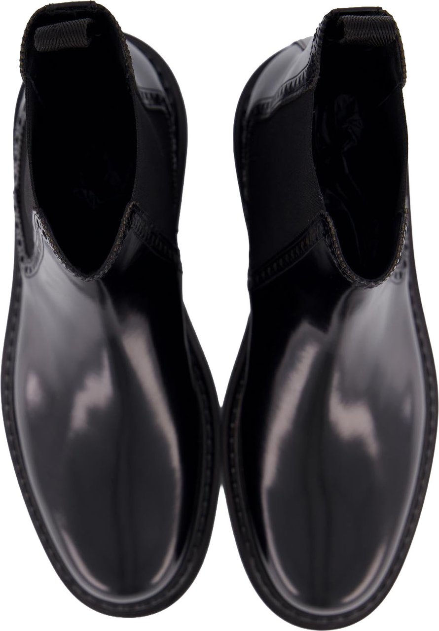 Dolce & Gabbana Dolce&Gabbana Heren Brushed Ankle Boot Zwart Zwart