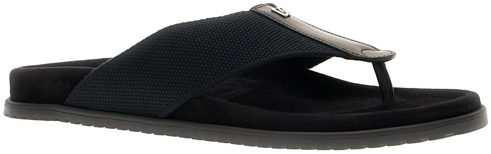 Dolce & Gabbana Dolce&gabbana SLIPPERS Zwart