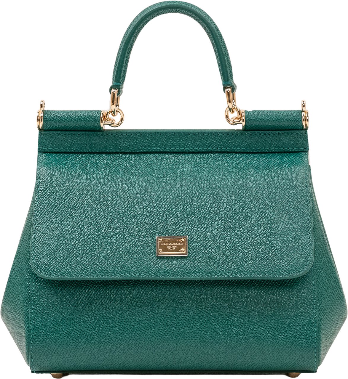 Dolce & Gabbana Borsa a Mano Sicily Piccola Groen
