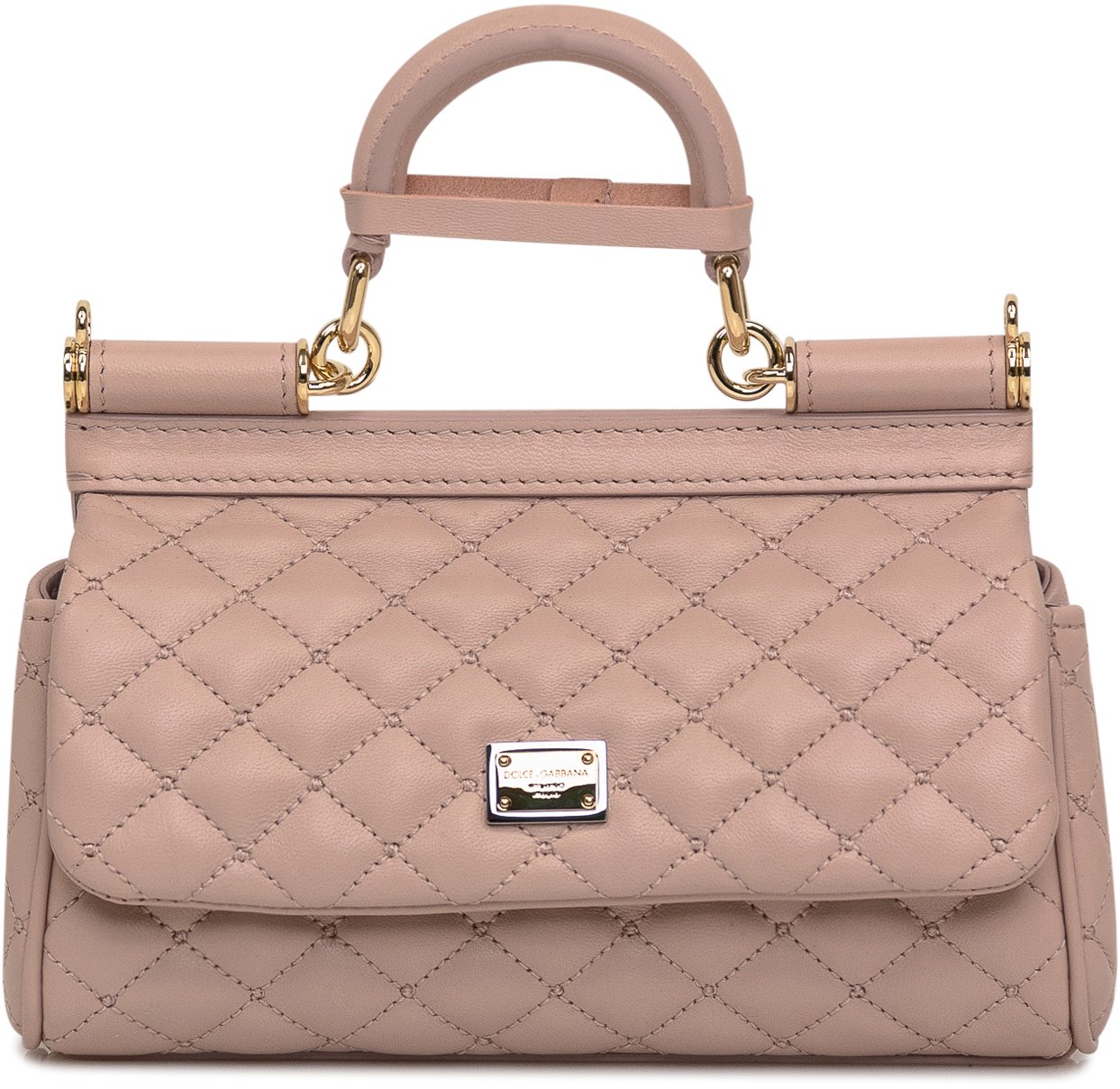 Dolce & Gabbana Borsa Sicily Piccola Roze