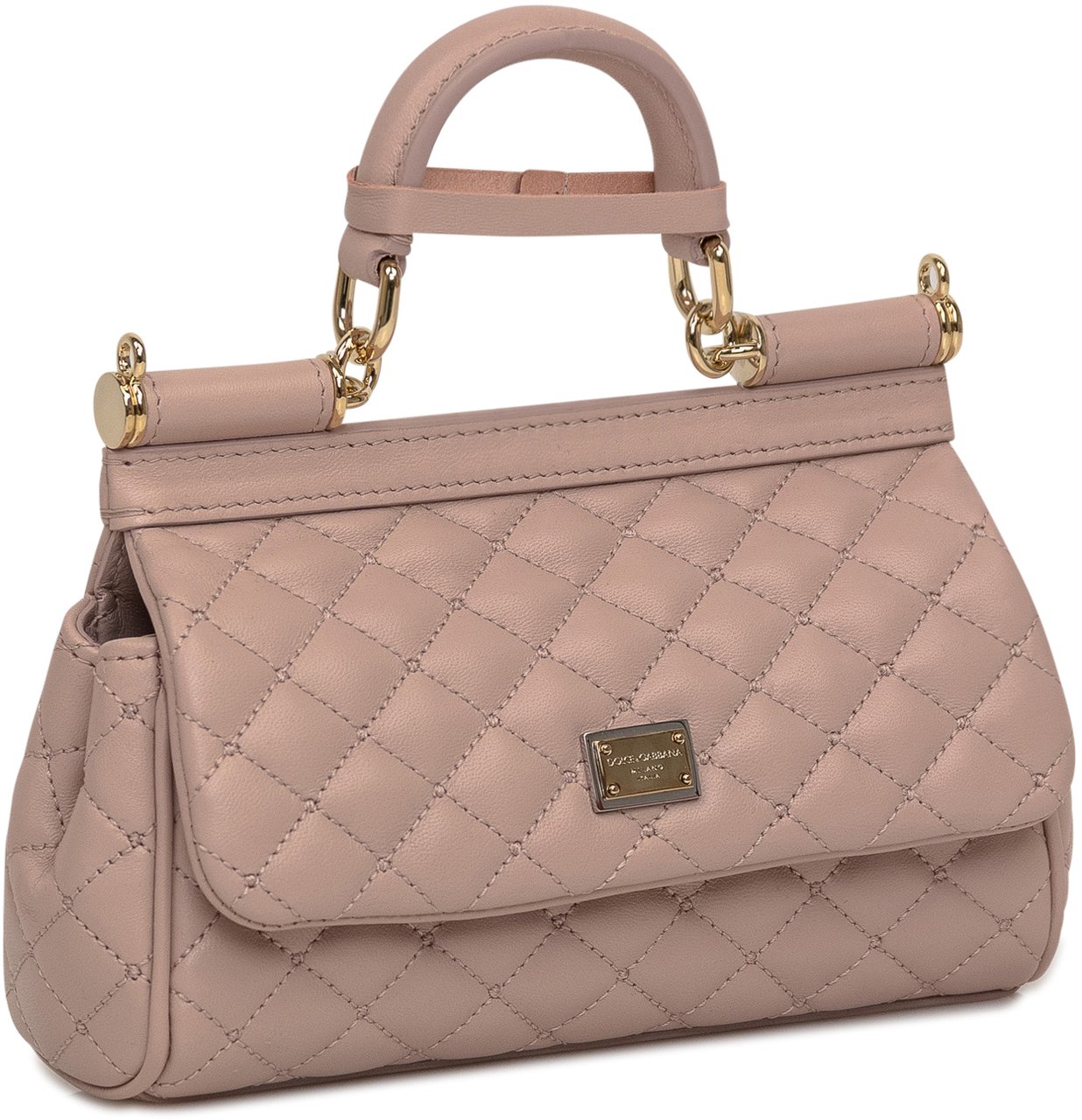 Dolce & Gabbana Borsa Sicily Piccola Roze
