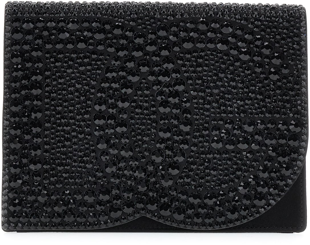 Dolce & Gabbana Dolce&gabbana Decorated satin DG Logo crossbody bag Divers