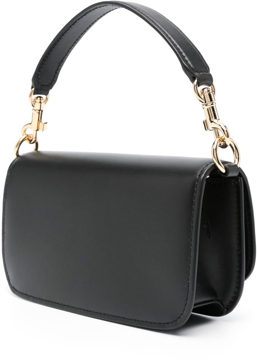 Dolce & Gabbana Vitello Liscio Nero Zwart
