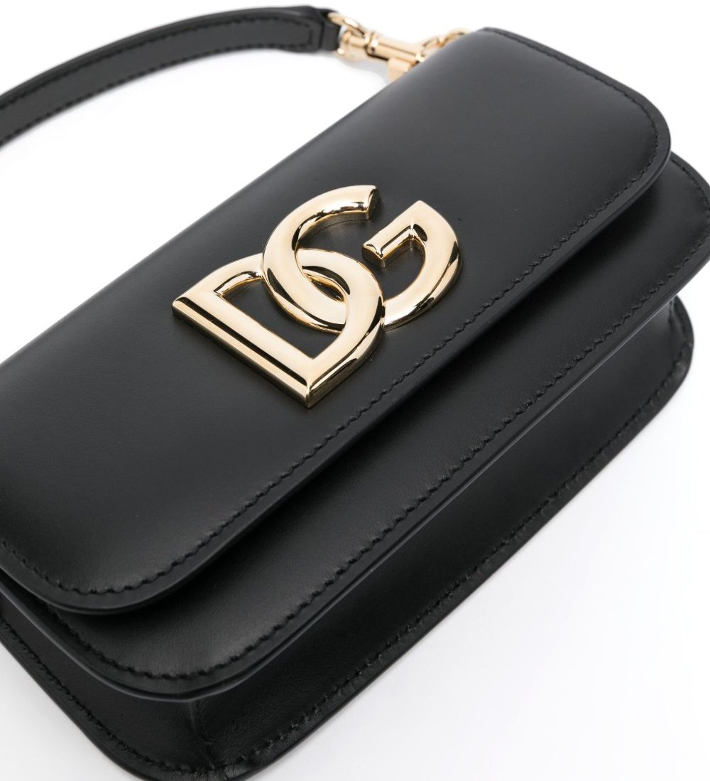 Dolce & Gabbana Vitello Liscio Nero Zwart