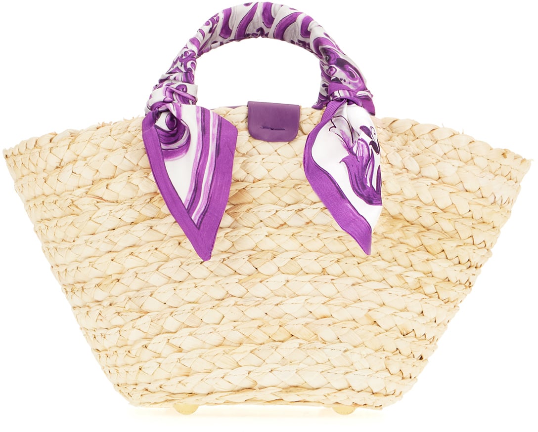 Dolce & Gabbana Dolce&gabbana Straw small Kendra handbag Neutraal