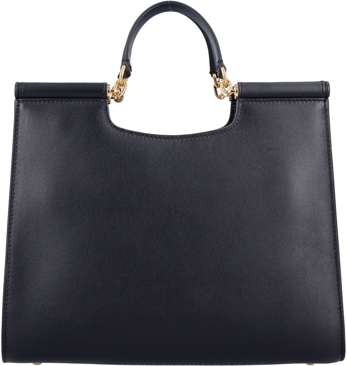 Dolce & Gabbana Shopper Sicily Black Zwart