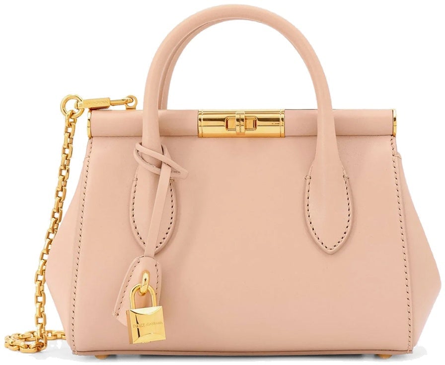 Dolce & Gabbana Dolce & Gabbana Mini Marlene Handbag Beige