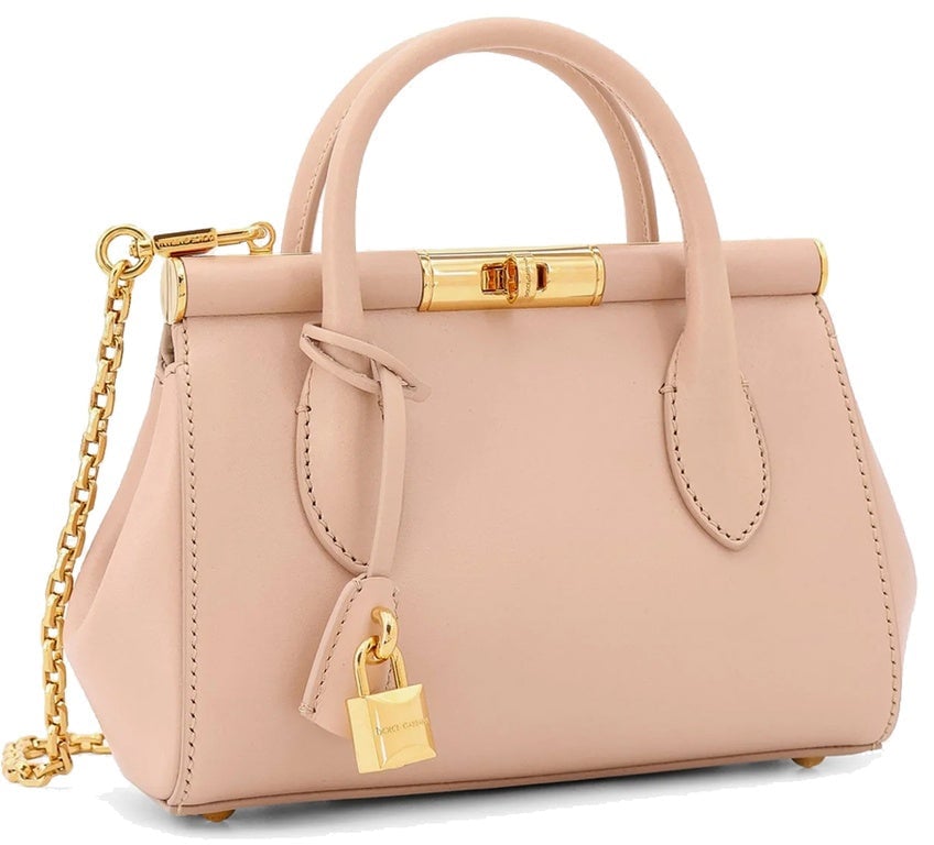 Dolce & Gabbana Dolce & Gabbana Mini Marlene Handbag Beige