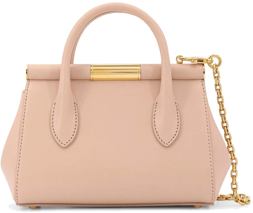 Dolce & Gabbana Dolce & Gabbana Mini Marlene Handbag Beige