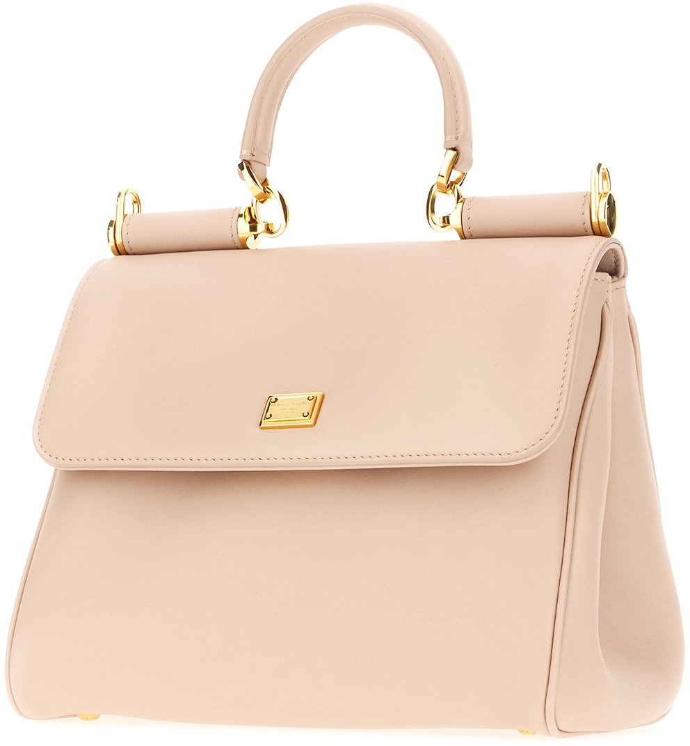 Dolce & Gabbana Dolce&gabbana Pink leather My Sicily handbag Roze