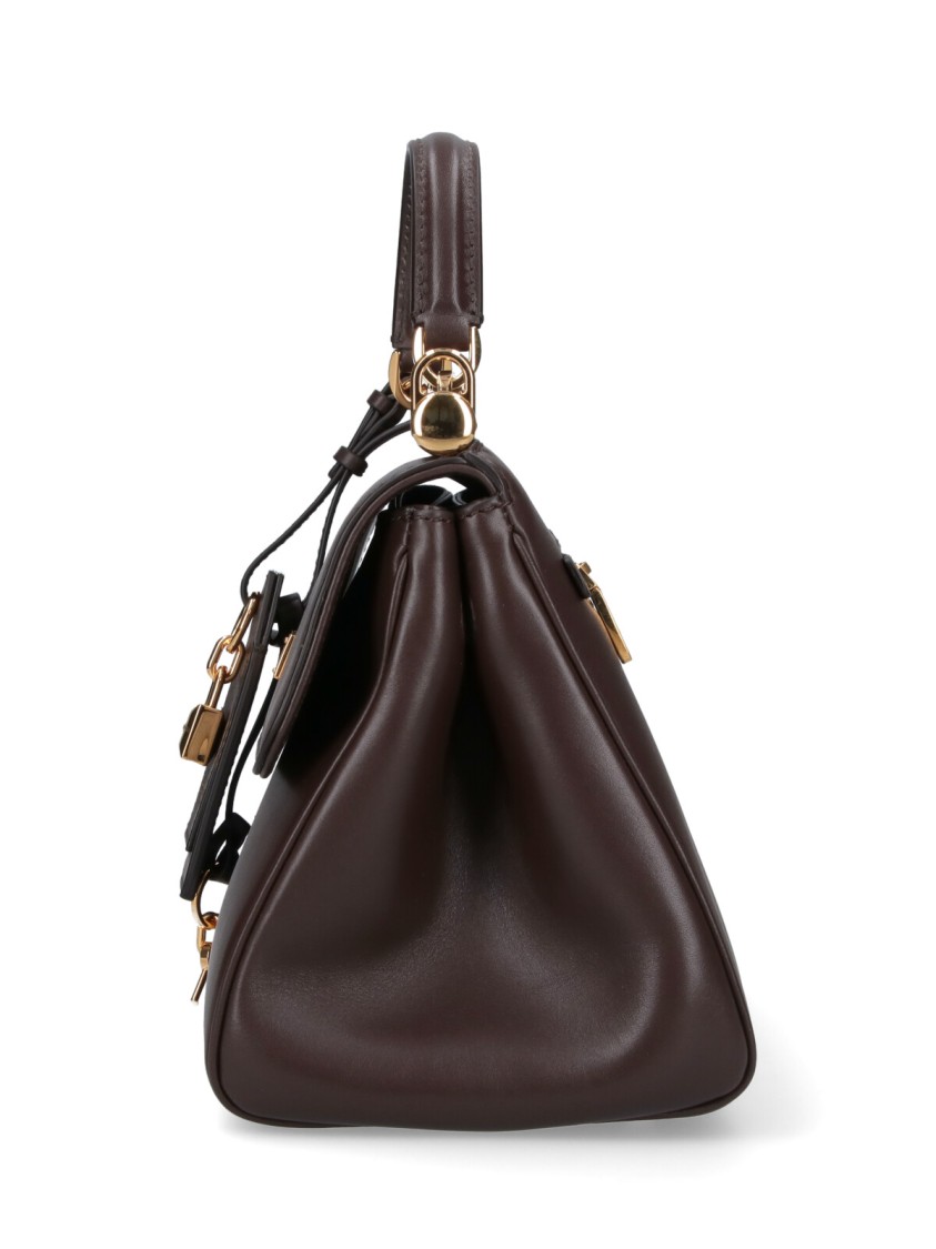 Dolce & Gabbana "My Sicily" Top Handle Bag – Brown Bruin